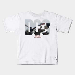 douglas DC-3 design Kids T-Shirt